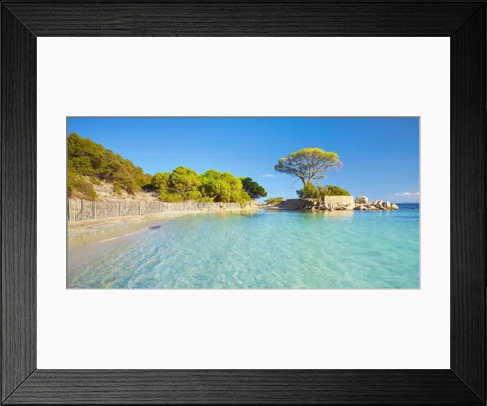 Framed Print : Palombaggia Beach, Porto-Vecchio, East Coast of Corsica Island, France Framed Print : Palombaggia Beach, Porto-Vecchio, East Coast of Corsica Island, France