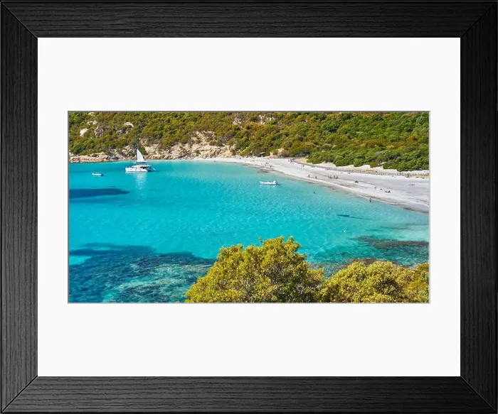 Framed Print : Roccapina Beach, Golfe de Roccapina, South-West Coast, Corsica Island, France Framed Print : Roccapina Beach, Golfe de Roccapina, South-West Coast, Corsica Island, France