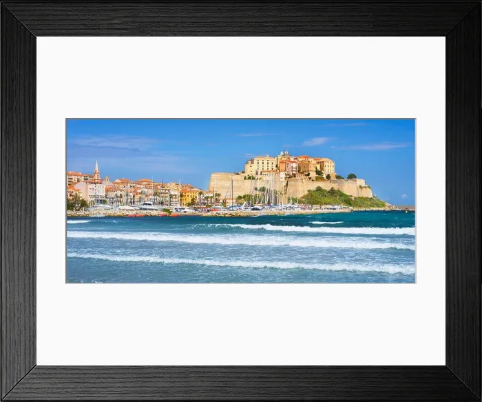 Framed Print : Calvi, Old Citadel, Balagne, West Coast, Corsica Island, France Framed Print : Calvi, Old Citadel, Balagne, West Coast, Corsica Island, France