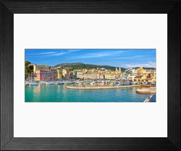 Framed Print : Bastia Port, Corsica Island, France Framed Print : Bastia Port, Corsica Island, France