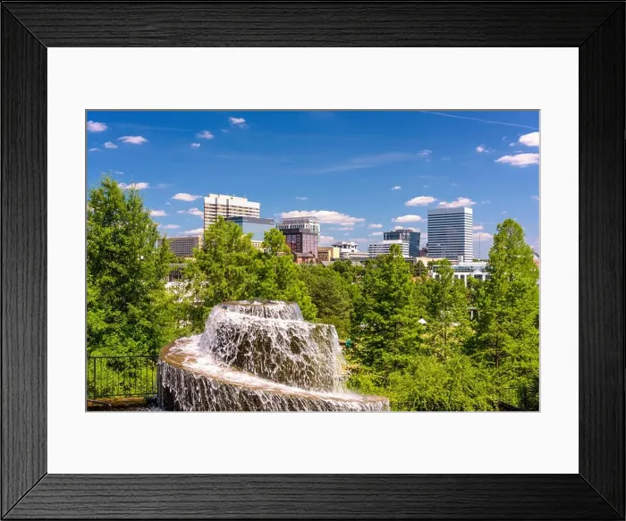 Framed Print : Columbia, South Carolina, USA at Finlay Park Fountain Framed Print : Columbia, South Carolina, USA at Finlay Park Fountain