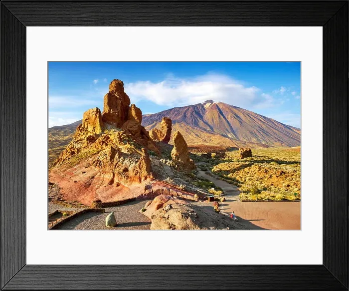 Framed Print : Tenerife, Mount Teide and Los Roques de Garcia, Teide National Park, Canary Islands Framed Print : Tenerife, Mount Teide and Los Roques de Garcia, Teide National Park, Canary Islands