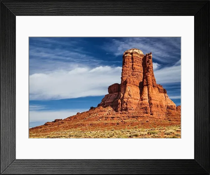Framed Print : American southwest landscape, rock formations in Utah desert near Glen Canyon Framed Print : American southwest landscape, rock formations in Utah desert near Glen Canyon