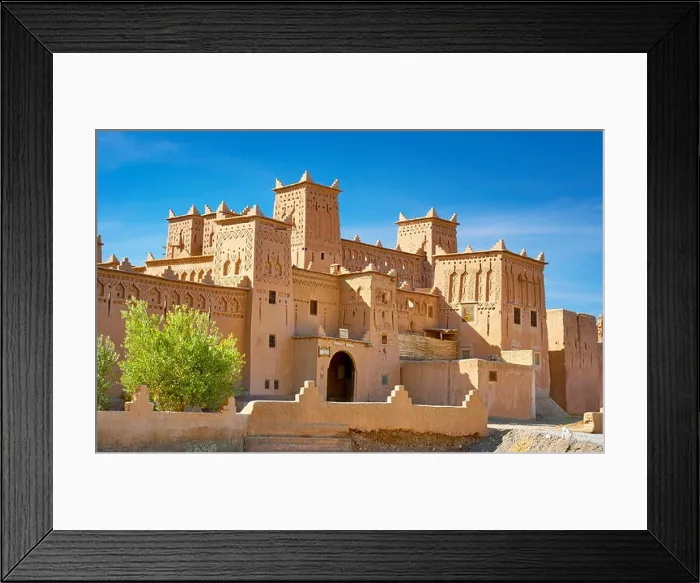 Framed Print : Kasbah Amerhidil, Sokura, Morocco, Africa Framed Print : Kasbah Amerhidil, Sokura, Morocco, Africa