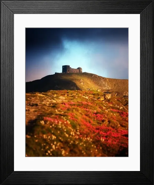 Framed Print : Old Polish observatory White elephant on mt. Pip Ivan top. Spring Carpathians mountains hills covered by pink rhododendron flowers Framed Print : Old Polish observatory White elephant on mt. Pip Ivan top. Spring Carpathians mountains hills covered by pink rhododendron flowers
