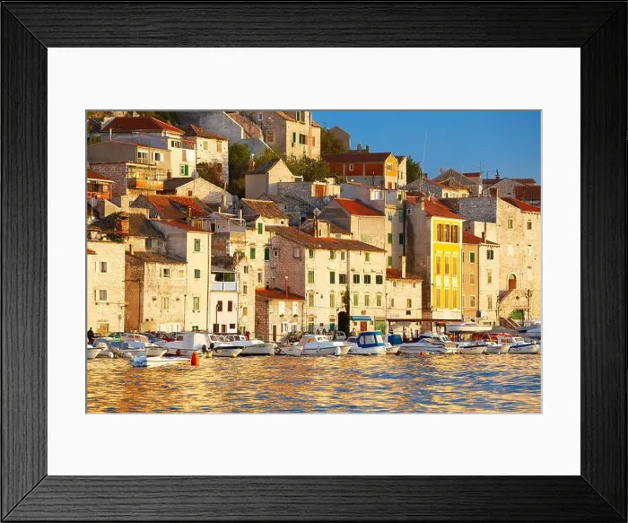 Framed Print : Sibenik, Croatia, Europe Framed Print : Sibenik, Croatia, Europe