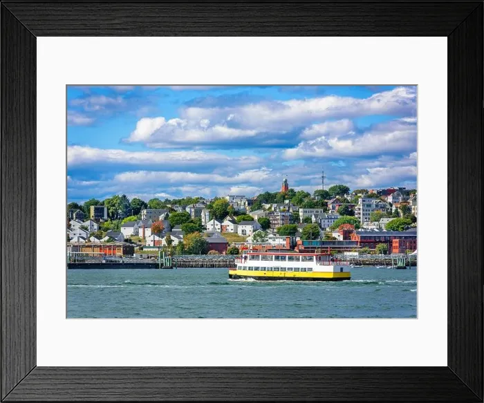 Framed Print : Portland, Maine, USA coastal townscape Framed Print : Portland, Maine, USA coastal townscape