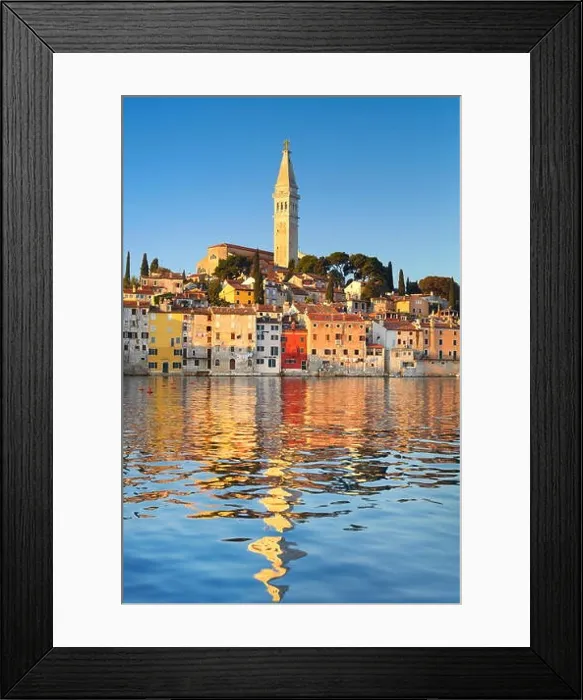 Framed Print : Rovinj, Croatia, Europe Framed Print : Rovinj, Croatia, Europe