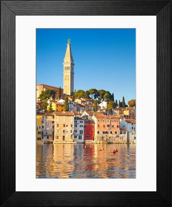 Framed Print : Rovinj, Croatia, Europe Framed Print : Rovinj, Croatia, Europe
