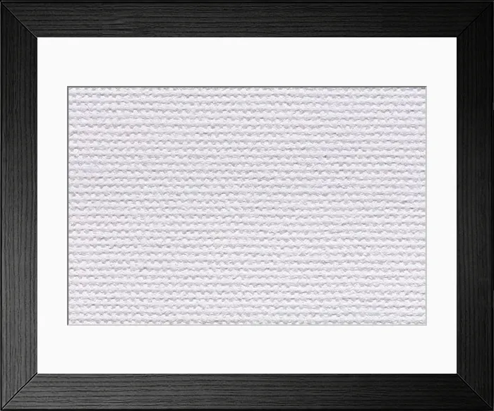 Framed Print : Acrylic canvas texture in perfect new white color for classic style design Framed Print : Acrylic canvas texture in perfect new white color for classic style design