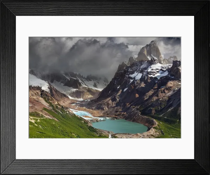 Framed Print : Mount Fitz Roy and laguna Torre, Los Glaciares National Park, Patagonia, Argentina Framed Print : Mount Fitz Roy and laguna Torre, Los Glaciares National Park, Patagonia, Argentina