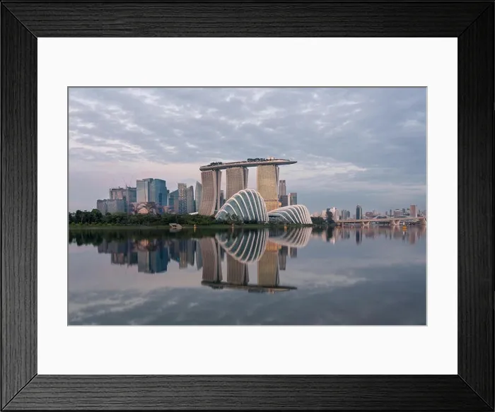 Framed Print : Singapore business district skyline financial downtown building with tourist sightseeing in night at Marina Bay, Singapore. Asian tourism, modern city Framed Print : Singapore business district skyline financial downtown building with tourist sightseeing in night at Marina Bay, Singapore. Asian tourism, modern city