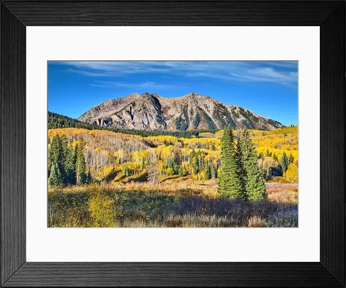 Framed Print : East Beckwith Mountain near Kebler Pass, Gunnison National Forest, West Elk Mountains, Colorado, USA Framed Print : East Beckwith Mountain near Kebler Pass, Gunnison National Forest, West Elk Mountains, Colorado, USA