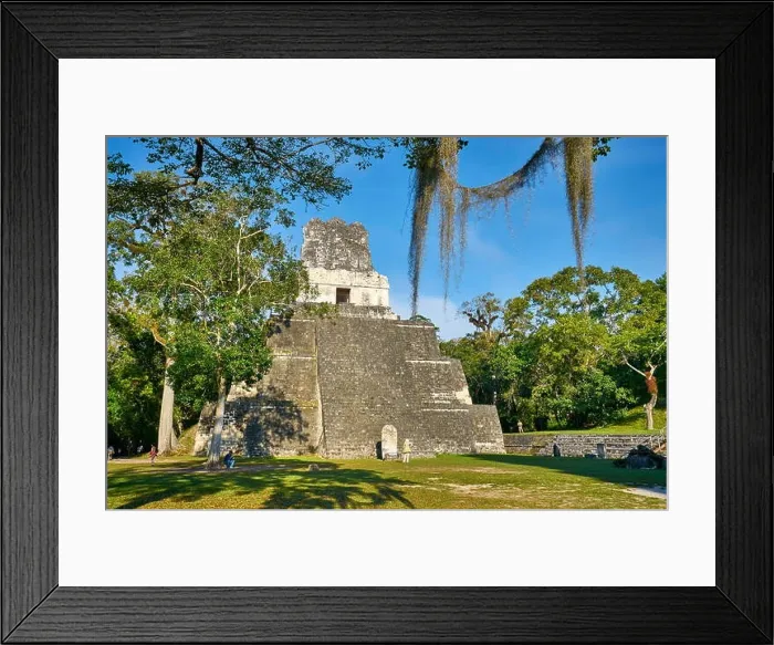 Framed Print : Temple of the Masks, Mayan Ruins, Tikal National Park, Guatemala, Yucatan, UNESCO Framed Print : Temple of the Masks, Mayan Ruins, Tikal National Park, Guatemala, Yucatan, UNESCO
