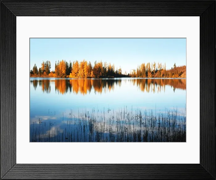 Framed Print : Mountain lake Strbske pleso (Strbske lake) in autumn time. High Tatras national park, Slovakia Framed Print : Mountain lake Strbske pleso (Strbske lake) in autumn time. High Tatras national park, Slovakia