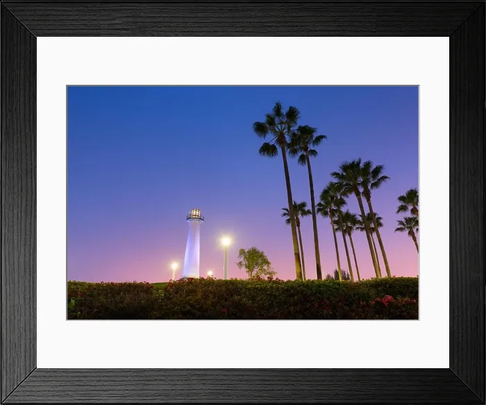 Framed Print : Long Beach, California, Harbor Lighthouse Framed Print : Long Beach, California, Harbor Lighthouse