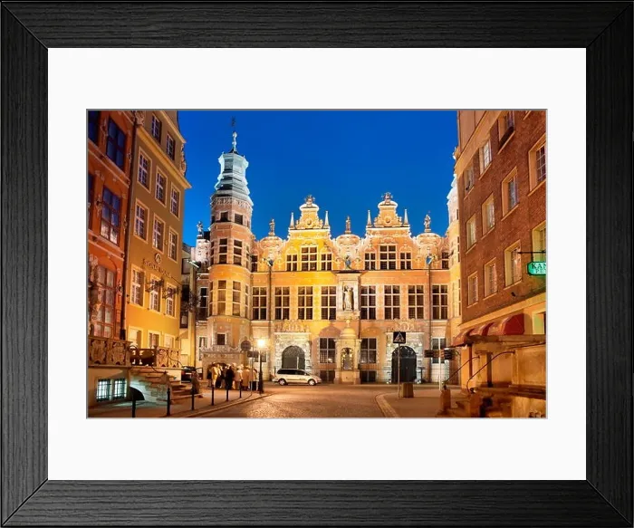 Framed Print : The Arsenal on the Old Town in Gdansk, Poland Framed Print : The Arsenal on the Old Town in Gdansk, Poland