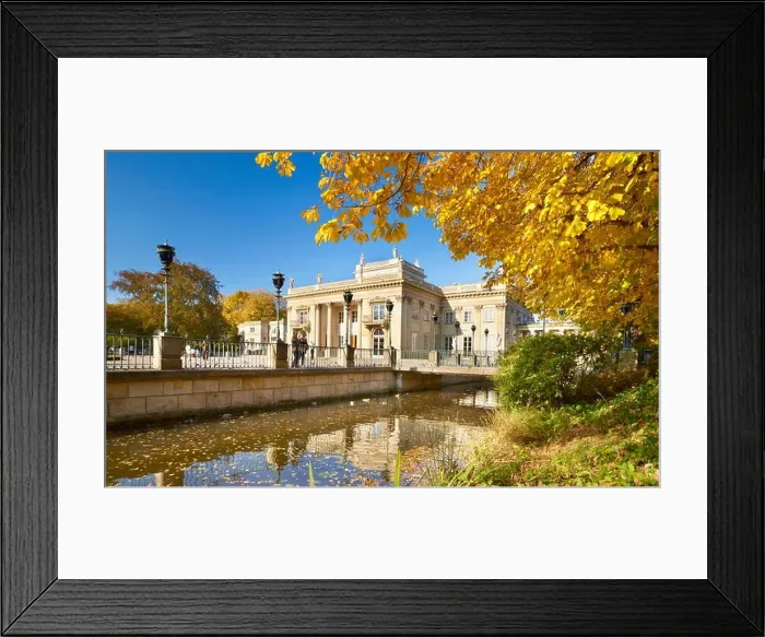 Framed Print : Lazienki Royal Palace (Palace on the Water), Warsaw, Poland Framed Print : Lazienki Royal Palace (Palace on the Water), Warsaw, Poland