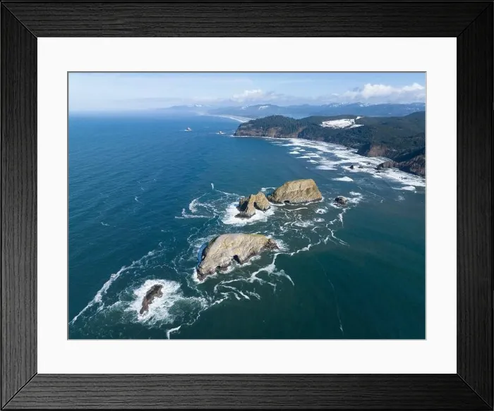 Framed Print : The cold Pacific Ocean washes against the rugged and scenic northern coast of Oregon, not far from the town of Tillamook Framed Print : The cold Pacific Ocean washes against the rugged and scenic northern coast of Oregon, not far from the town of Tillamook