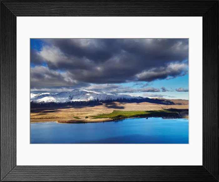 Framed Print : Lake Tekapo, view from Mount John, Mackenzie Country, New Zealand Framed Print : Lake Tekapo, view from Mount John, Mackenzie Country, New Zealand