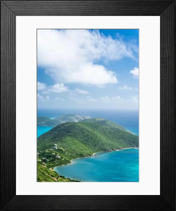 Framed Print : Virgin Gorda in the British Virgin Islands of the Carribean Framed Print : Virgin Gorda in the British Virgin Islands of the Carribean