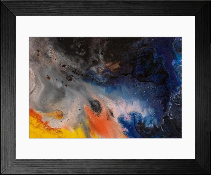 Framed Print : Abstract painting background in a attractive colors Framed Print : Abstract painting background in a attractive colors