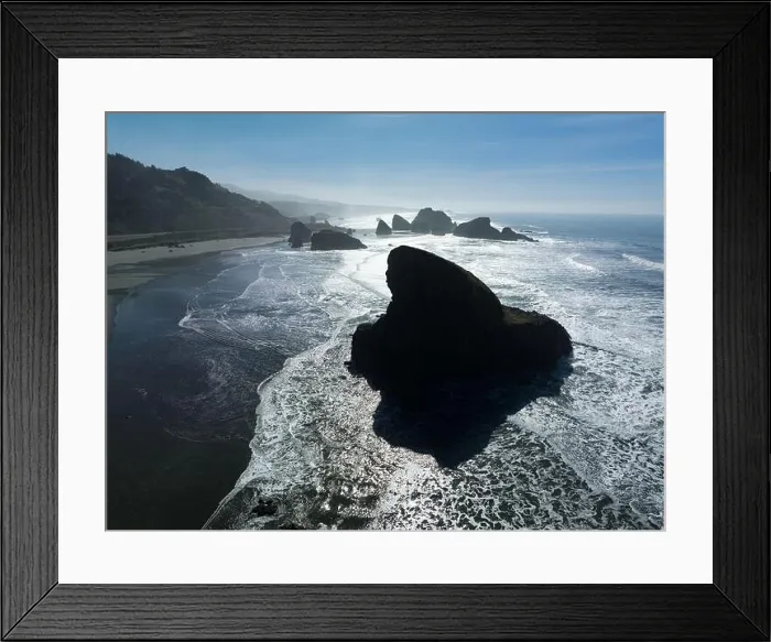 Framed Print : Afternoon sunlight shines on the scenic southern coast of Oregon. This rugged region is found in the Samuel H. Boardman State Scenic Corridor Framed Print : Afternoon sunlight shines on the scenic southern coast of Oregon. This rugged region is found in the Samuel H. Boardman State Scenic Corridor