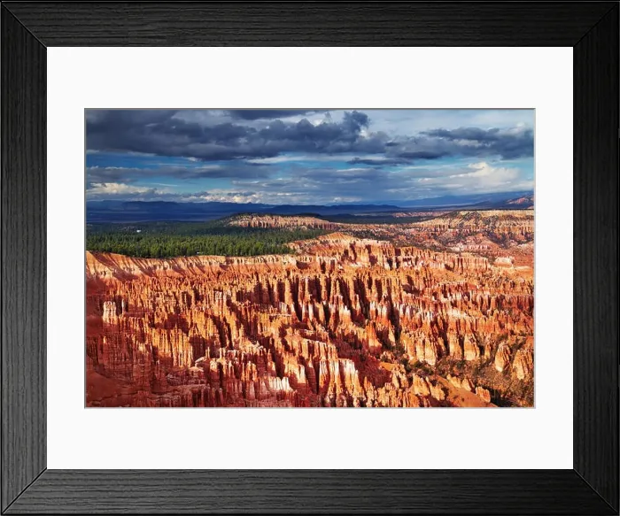 Framed Print : Bryce Canyon, Inspiration Point, Utah, USA
