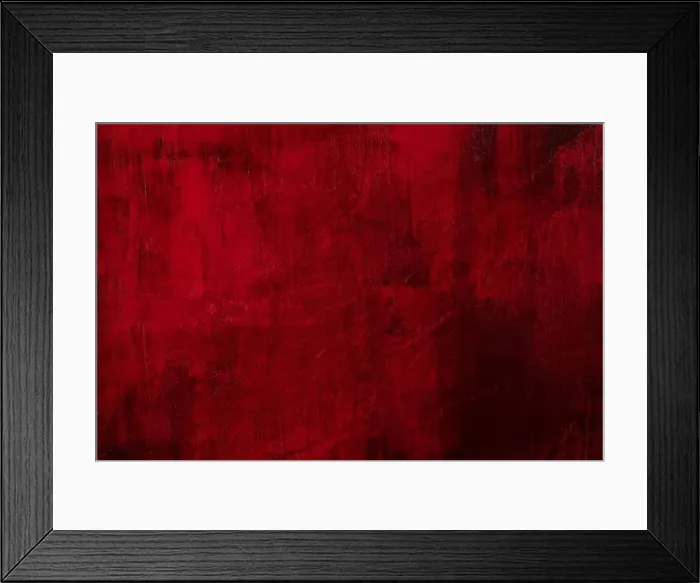 Framed Print : Painting texture in a dark red color Framed Print : Painting texture in a dark red color