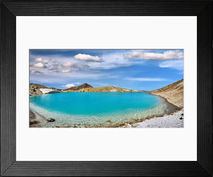 Framed Print : Emerald Lakes, Tongariro National Park, New Zealand Framed Print : Emerald Lakes, Tongariro National Park, New Zealand