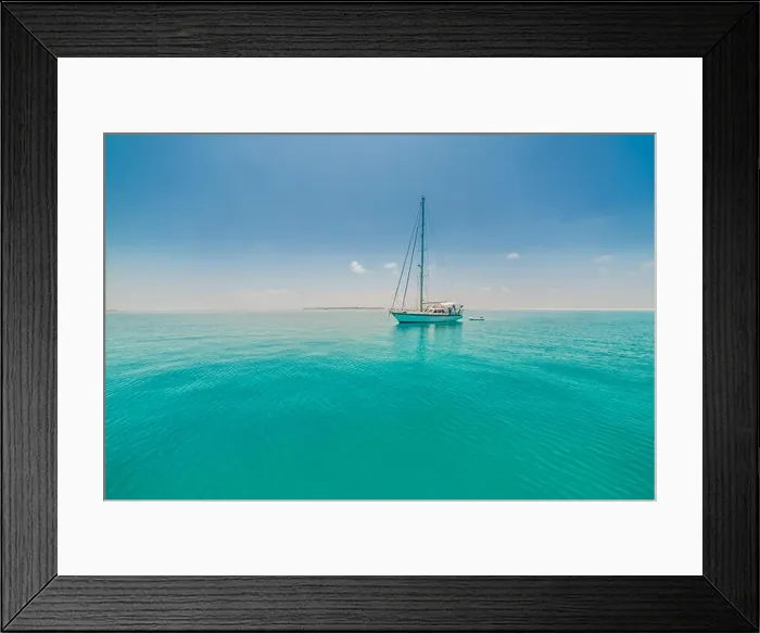 Framed Print : Boat in sailing regatta. Luxury yachts. Sailing yacht on the water Framed Print : Boat in sailing regatta. Luxury yachts. Sailing yacht on the water