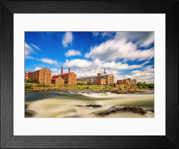Framed Print : Columbus, Georgia, USA downtown skyline on the Chattahoochee River Framed Print : Columbus, Georgia, USA downtown skyline on the Chattahoochee River