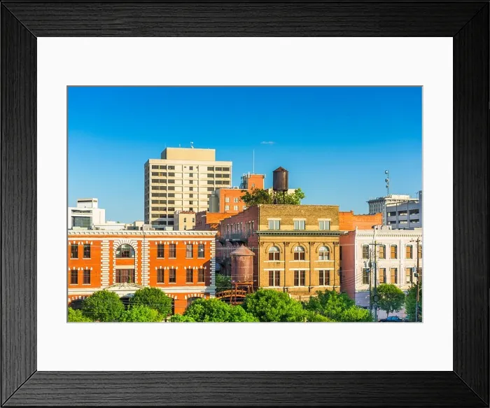 Framed Print : Montgomery, Alabama, USA downtown buildings Framed Print : Montgomery, Alabama, USA downtown buildings