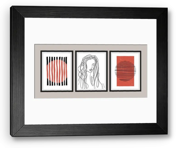 Framed Print : Mid century modern art print, set of 3. Gallery wall printable art. Boho style interior decor Framed Print : Mid century modern art print, set of 3. Gallery wall printable art. Boho style interior decor