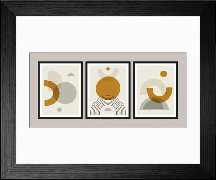Framed Print : Mid century modern art print, set of 3. Gallery wall printable art. Boho style interior decor Framed Print : Mid century modern art print, set of 3. Gallery wall printable art. Boho style interior decor