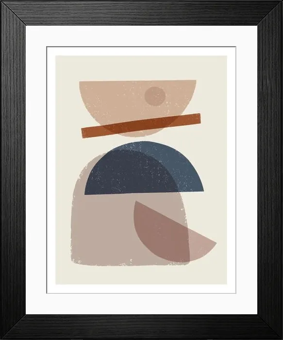 Framed Print : Mid century modern art print. Gallery wall printable art. Boho style interior decor