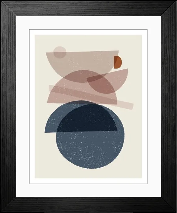 Framed Print : Mid century modern art print. Gallery wall printable art. Boho style interior decor
