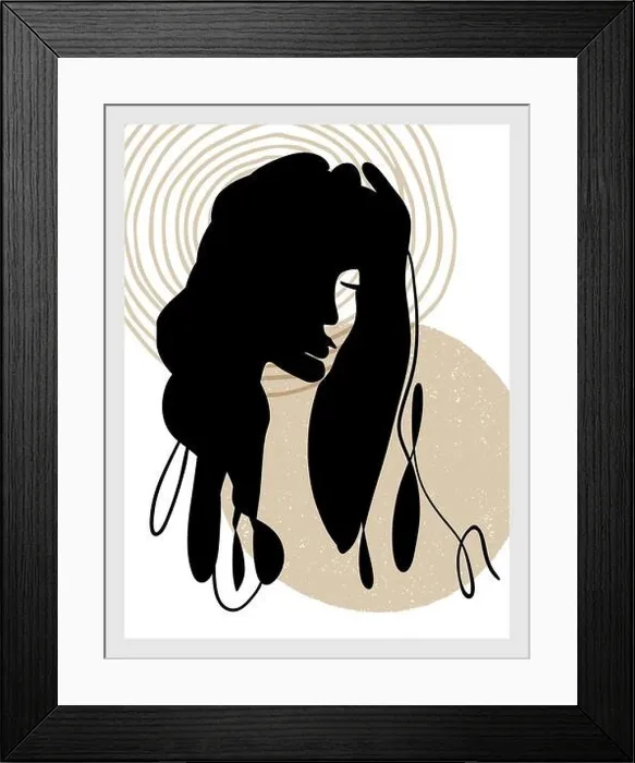 Framed Print : Mid century modern art print. Gallery wall printable art. Sketch of a woman. Boho style interior decor Framed Print : Mid century modern art print. Gallery wall printable art. Sketch of a woman. Boho style interior decor