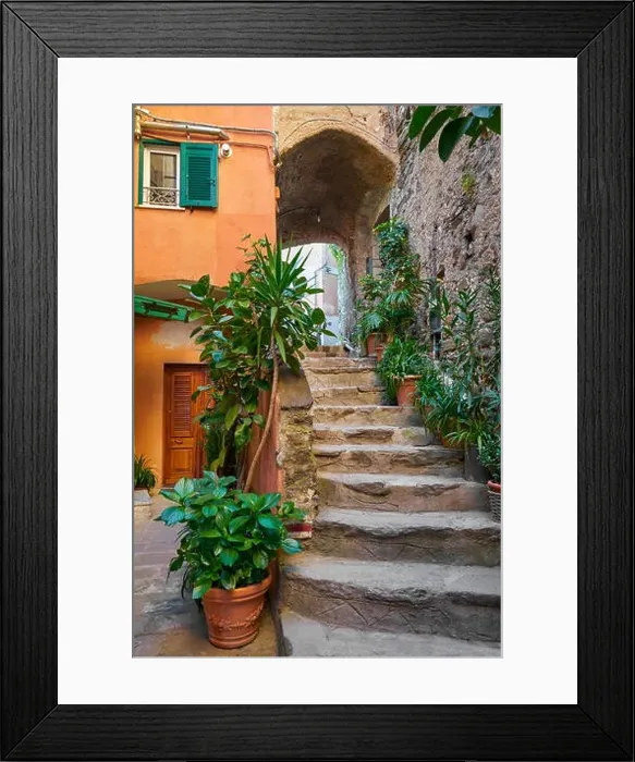 Framed Print : Vernazza, Cinque Terre, Liguria, Italy Framed Print : Vernazza, Cinque Terre, Liguria, Italy