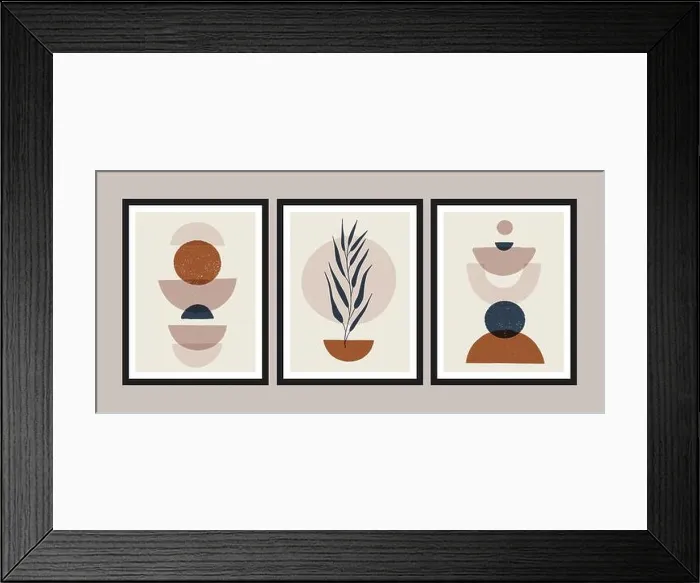 Framed Print : Mid century modern art print, set of 3. Gallery wall printable art. Boho style interior decor Framed Print : Mid century modern art print, set of 3. Gallery wall printable art. Boho style interior decor