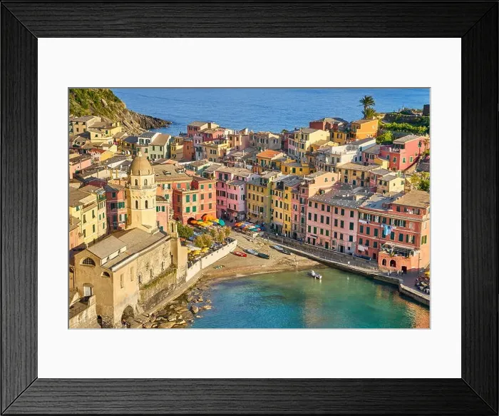 Framed Print : Vernazza, Cinque Terre National Park, Liguria, Italy, UNESCO Framed Print : Vernazza, Cinque Terre National Park, Liguria, Italy, UNESCO
