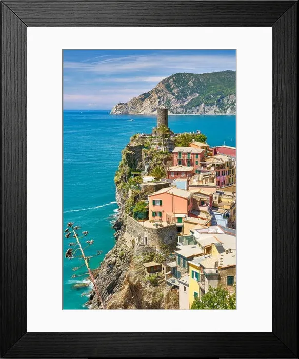 Framed Print : Vernazza, Cinque Terre National Park, Liguria, Italy, UNESCO Framed Print : Vernazza, Cinque Terre National Park, Liguria, Italy, UNESCO