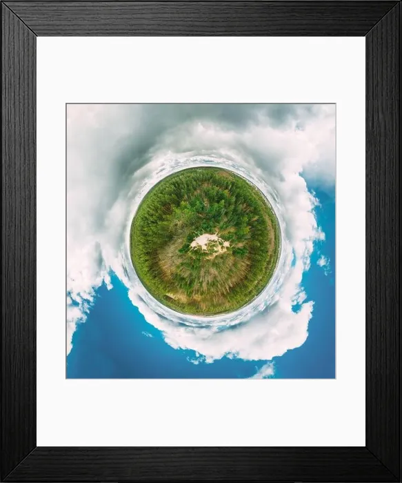 Framed Print : Aerial View Green Coniferous Forest Pines Woods Landscape In Sunny Spring Day. Top View Of Beautiful European Nature From High Attitude. Drone View. B Framed Print : Aerial View Green Coniferous Forest Pines Woods Landscape In Sunny Spring Day. Top View Of Beautiful European Nature From High Attitude. Drone View. B