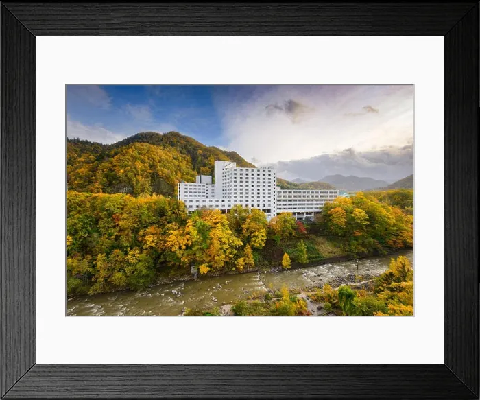Framed Print : Jozankei, Hokkaido, Japan in the fall season Framed Print : Jozankei, Hokkaido, Japan in the fall season