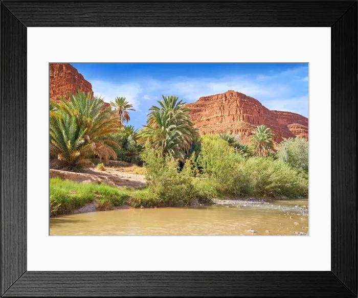 Framed Print : Ziz Gorges, Morocco, Africa Framed Print : Ziz Gorges, Morocco, Africa