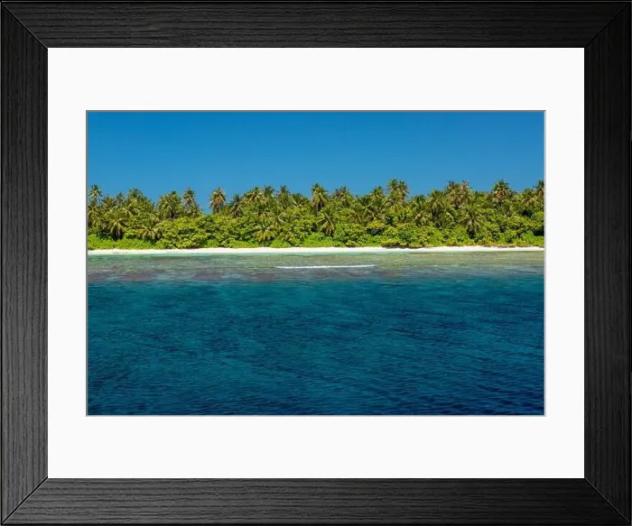 Framed Print : Beautiful tropical beach with white sand, palm trees, turquoise ocean against blue sky with clouds on sunny summer day. Perfect landscape background Framed Print : Beautiful tropical beach with white sand, palm trees, turquoise ocean against blue sky with clouds on sunny summer day. Perfect landscape background