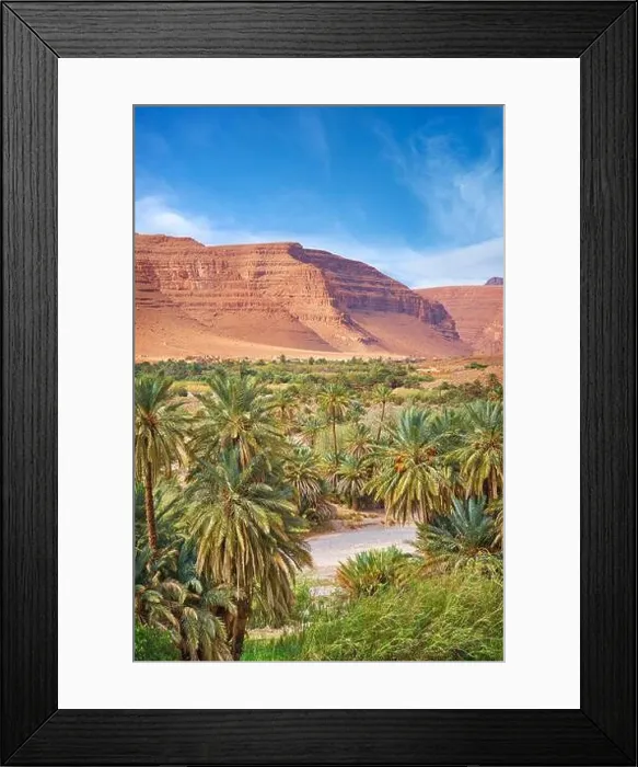 Framed Print : Landscape of Ziz Valley, Morocco, Africa Framed Print : Landscape of Ziz Valley, Morocco, Africa