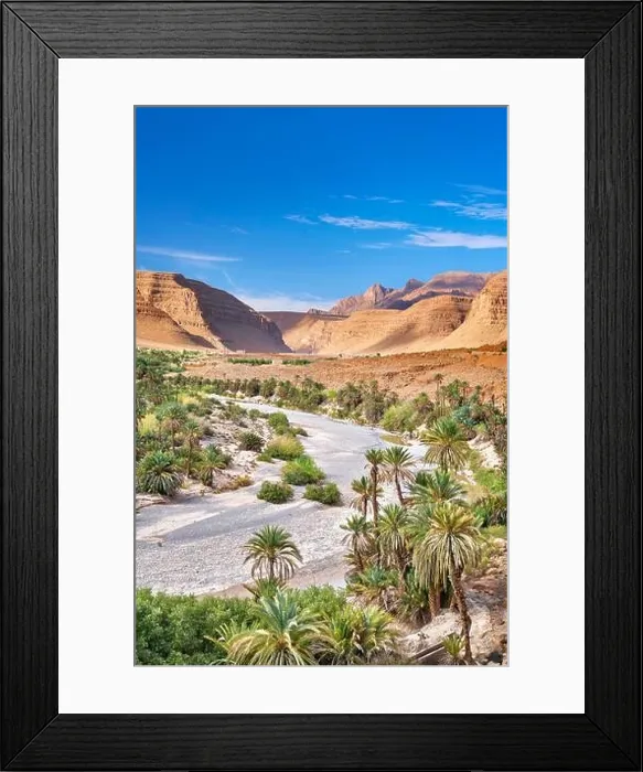 Framed Print : Landscape of Ziz Valley, Morocco, Africa Framed Print : Landscape of Ziz Valley, Morocco, Africa