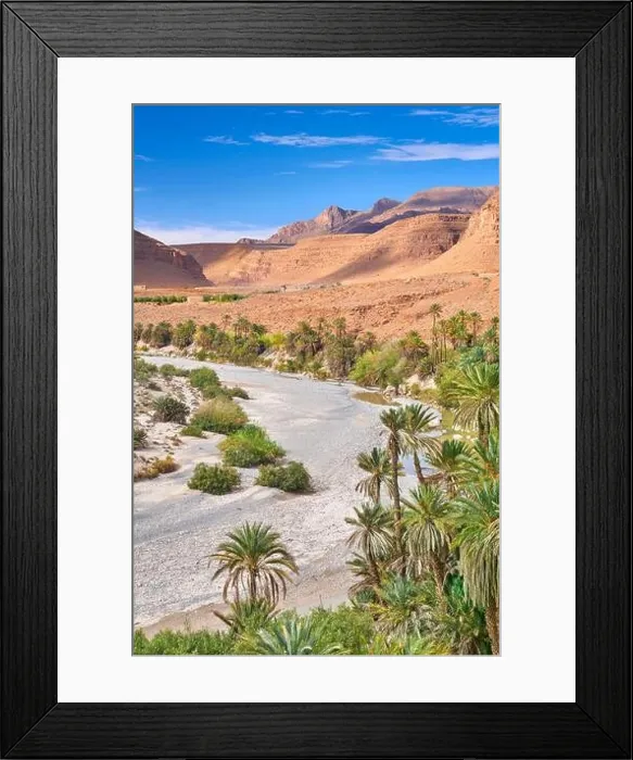 Framed Print : Landscape of Ziz Valley, Morocco, Africa Framed Print : Landscape of Ziz Valley, Morocco, Africa