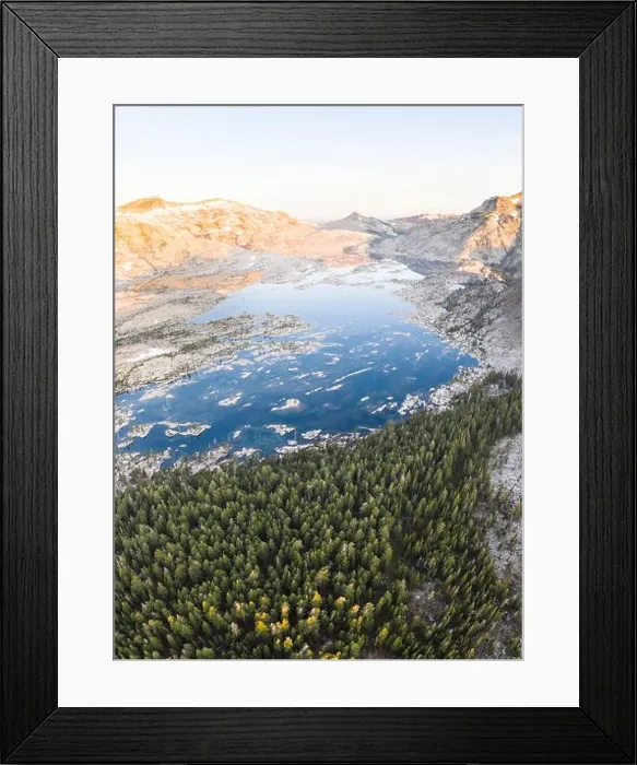 Framed Print : The scenic Sierra Nevada mountains in California are made up of 100 million year old granite slowly sculpted by massive glaciers over time Framed Print : The scenic Sierra Nevada mountains in California are made up of 100 million year old granite slowly sculpted by massive glaciers over time